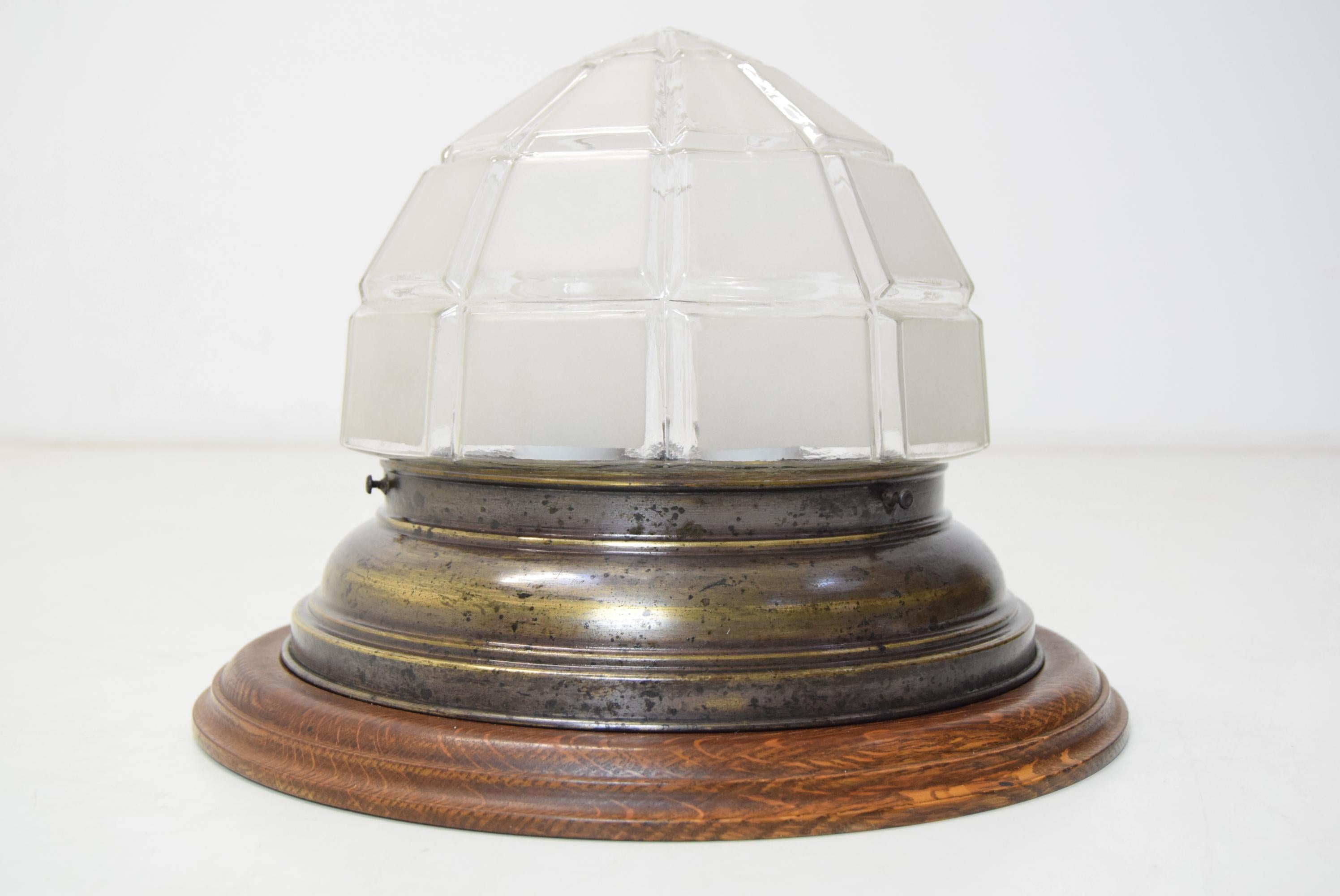 Early 20th Century Art Deco Ceiling Light, circa 1920's For Sale