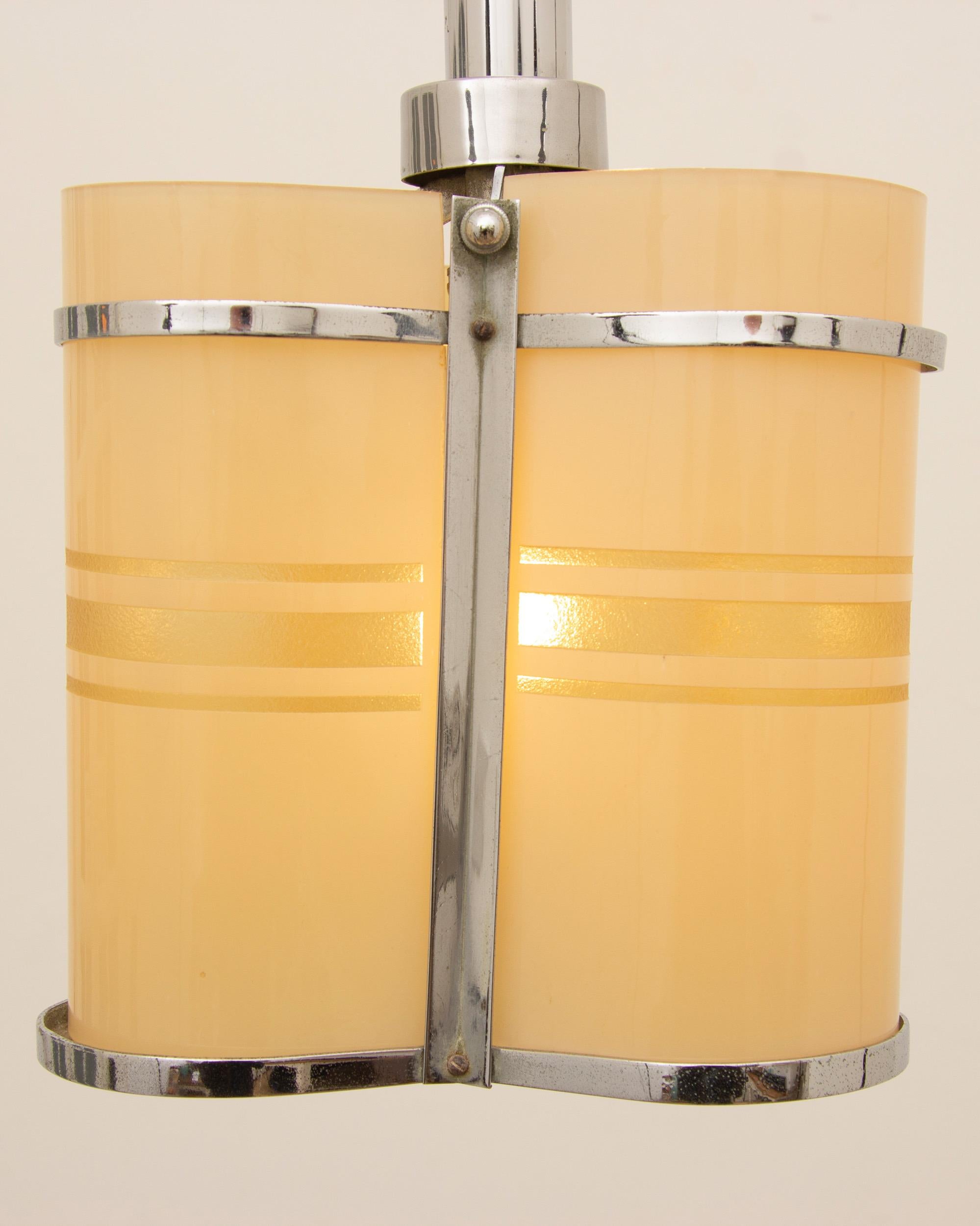 20th Century Art Deco Ceiling Pendant For Sale