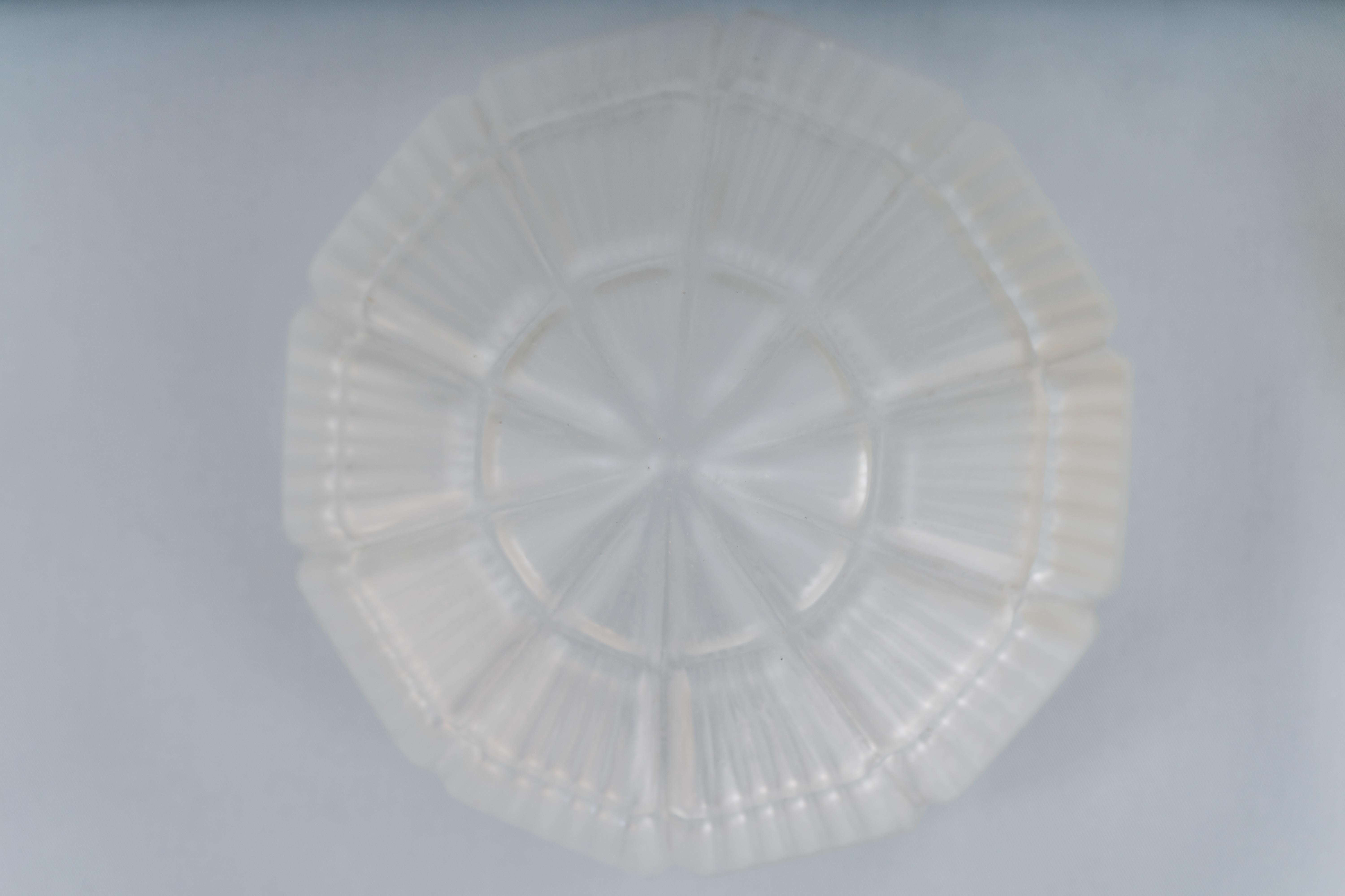 Lampe de plafond Art Déco Vienne circa 1920s avec verre original en vente 7