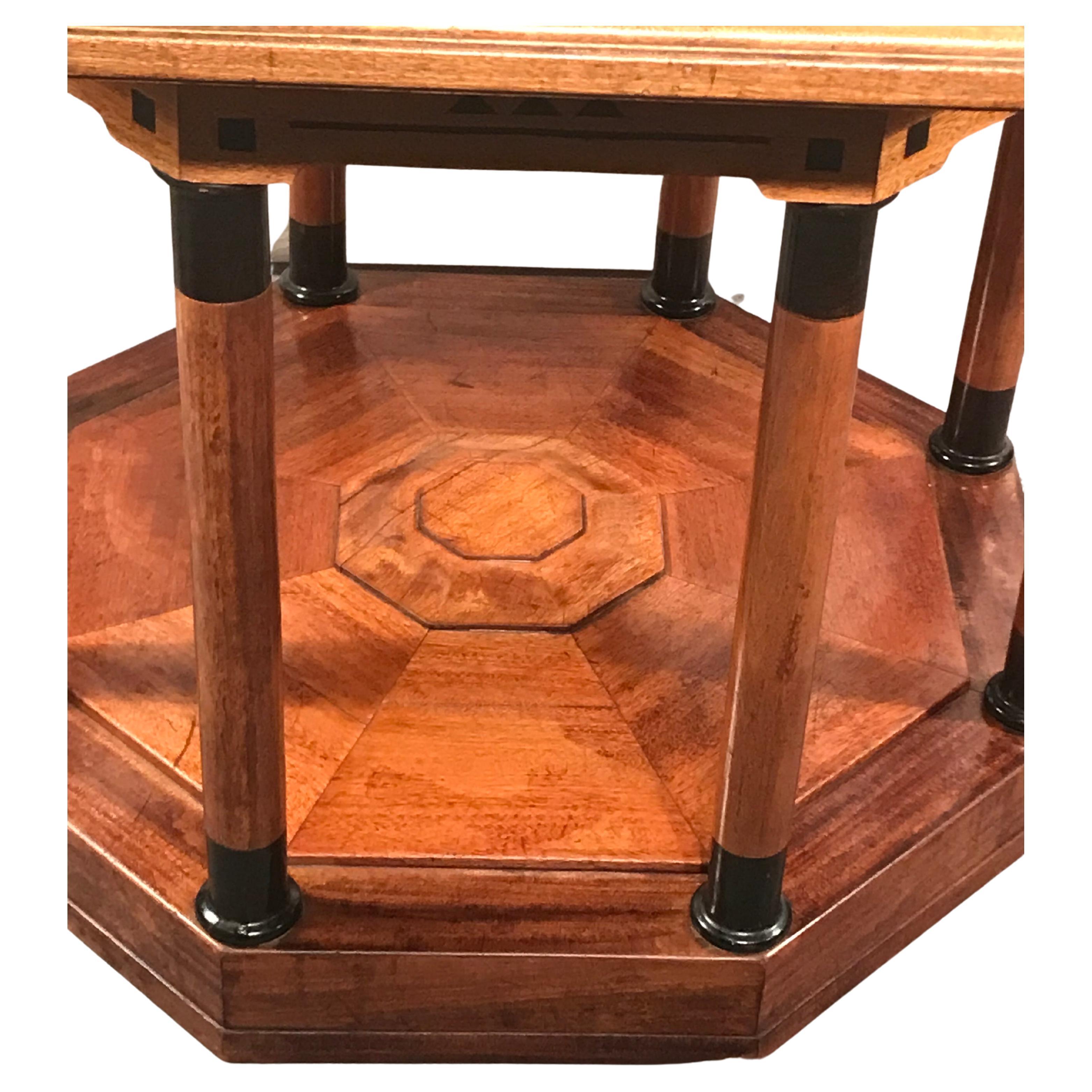 Art Deco Center Table, 1910-20 In Good Condition In Belmont, MA