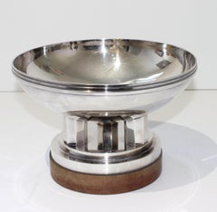 Wormser Art Deco Silver Plated Compote