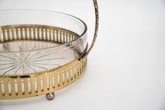 Art Deco Centerpiece with Original Glass Vienna Around 1920s