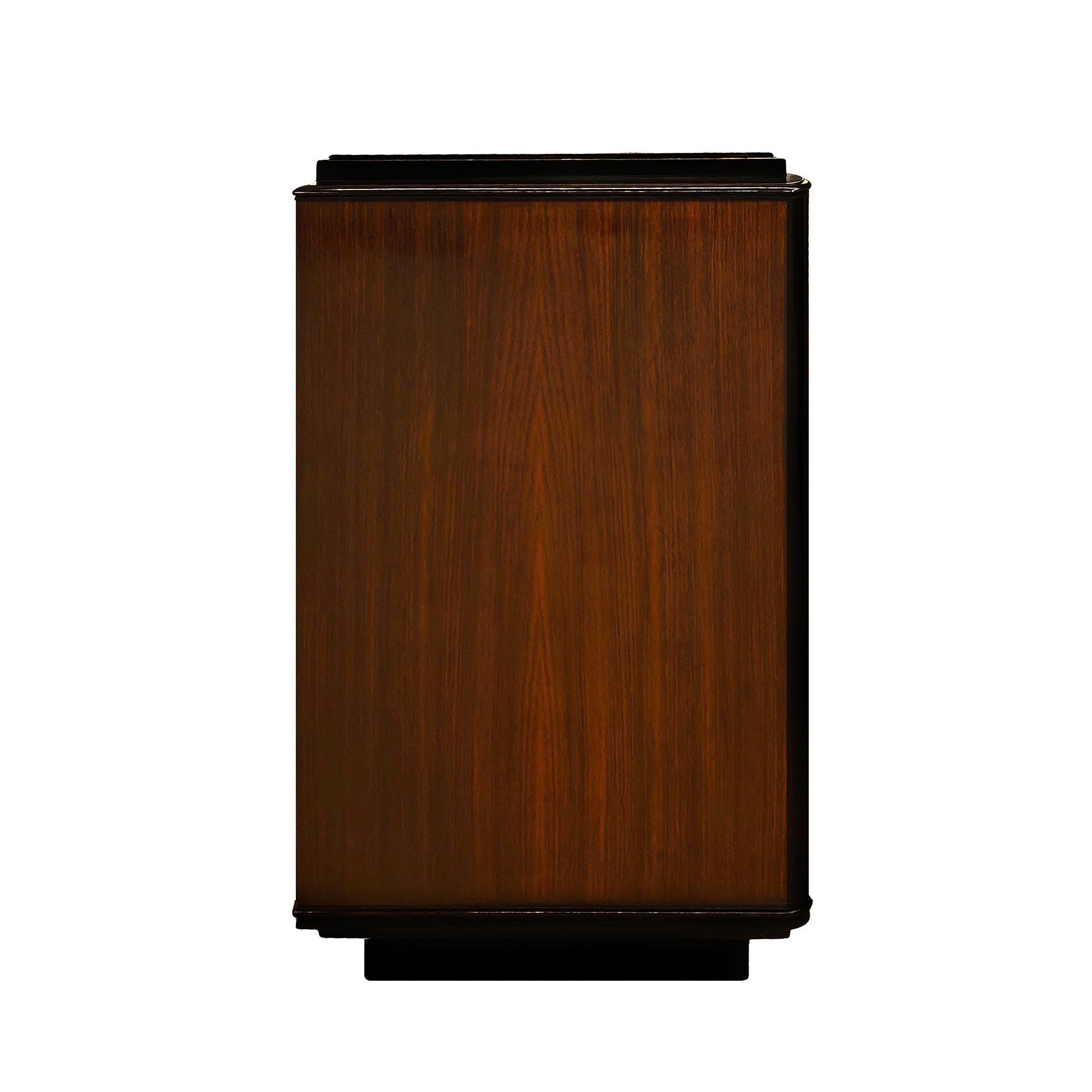 Centro de mesa Art Déco - Francia 1930 Caoba