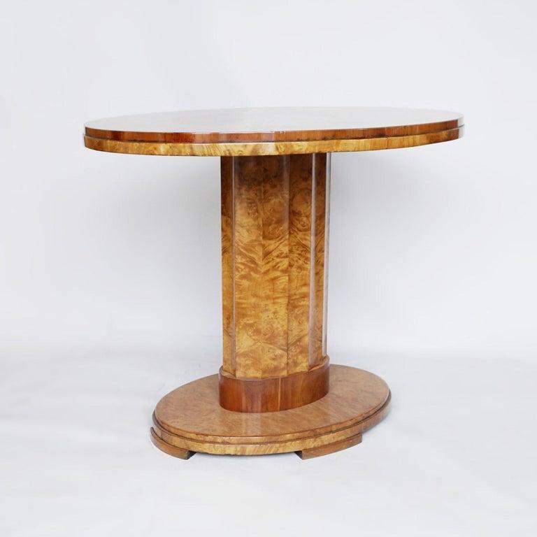 English Art Deco Centre Table by Epstein Brothers