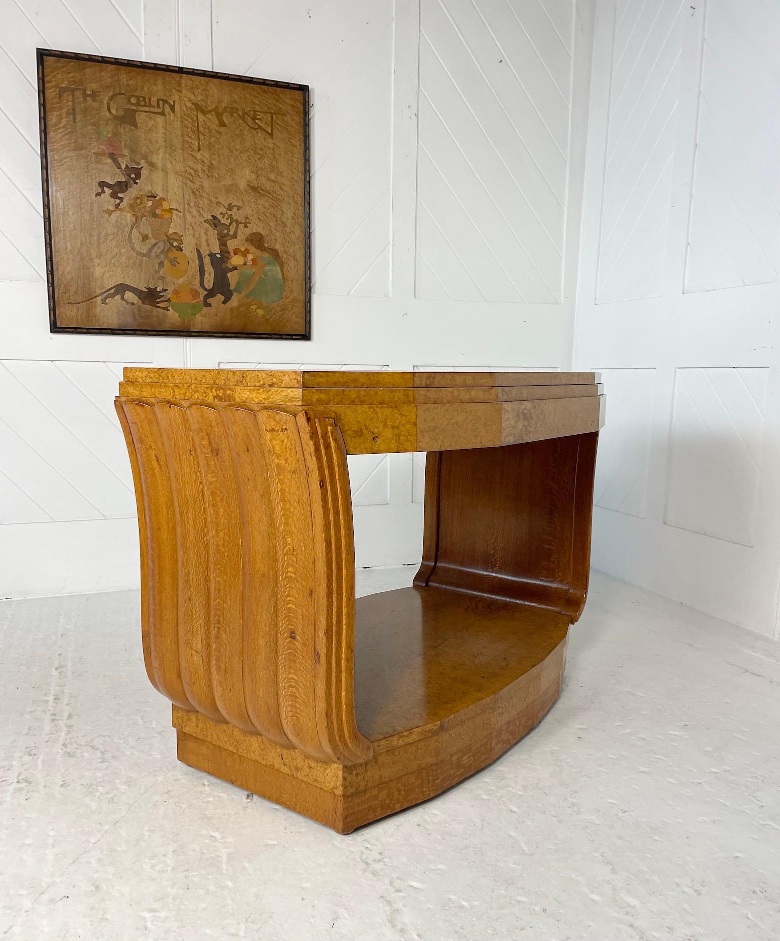 Art Deco Centre Table By Waring & Gillow In Good Condition For Sale In Petworth, GB