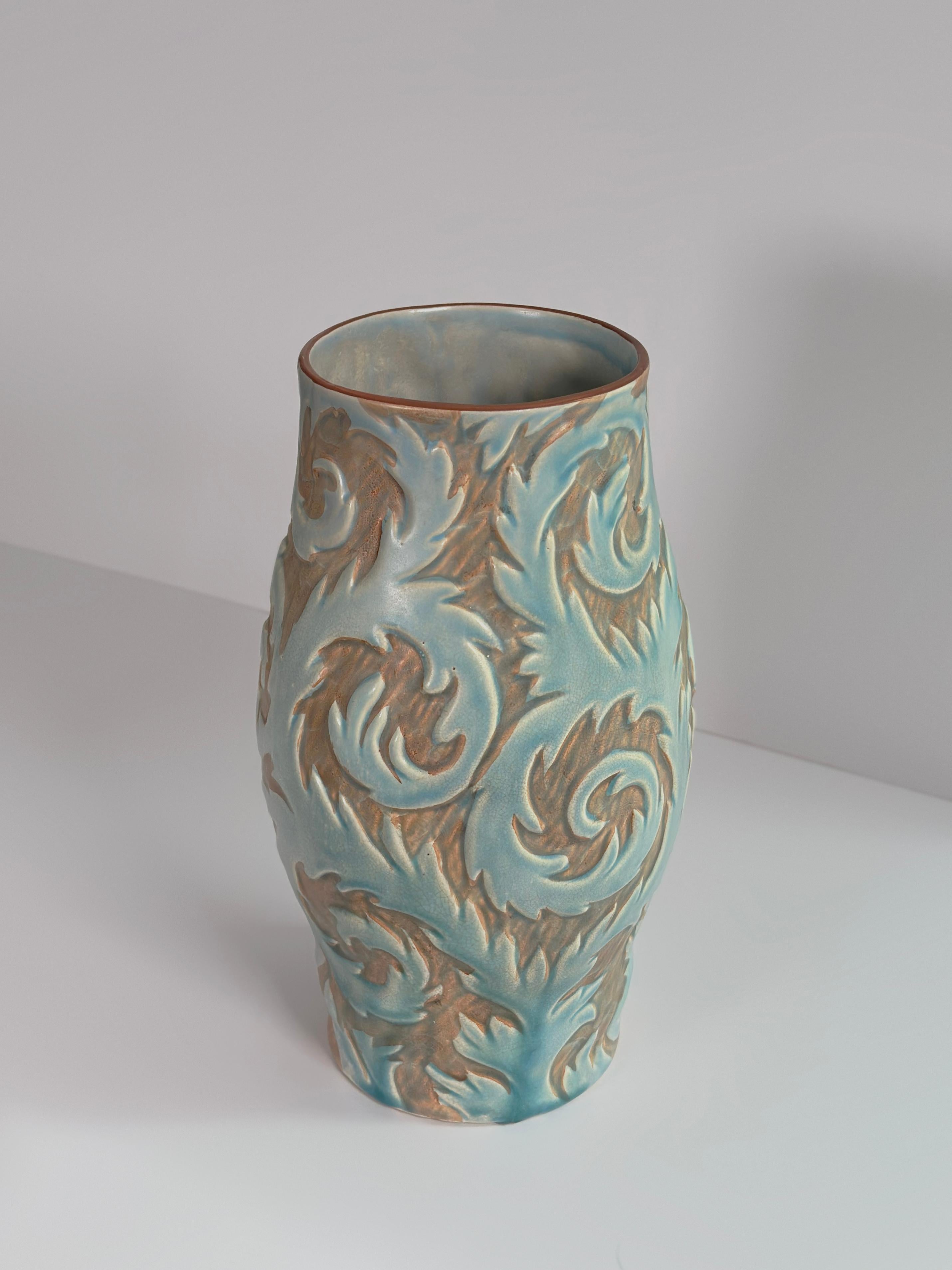 Art Déco Vaso 'Athens' in ceramica Art Deco di Thomas Forester & Sons, Inghilterra, anni '30 in vendita