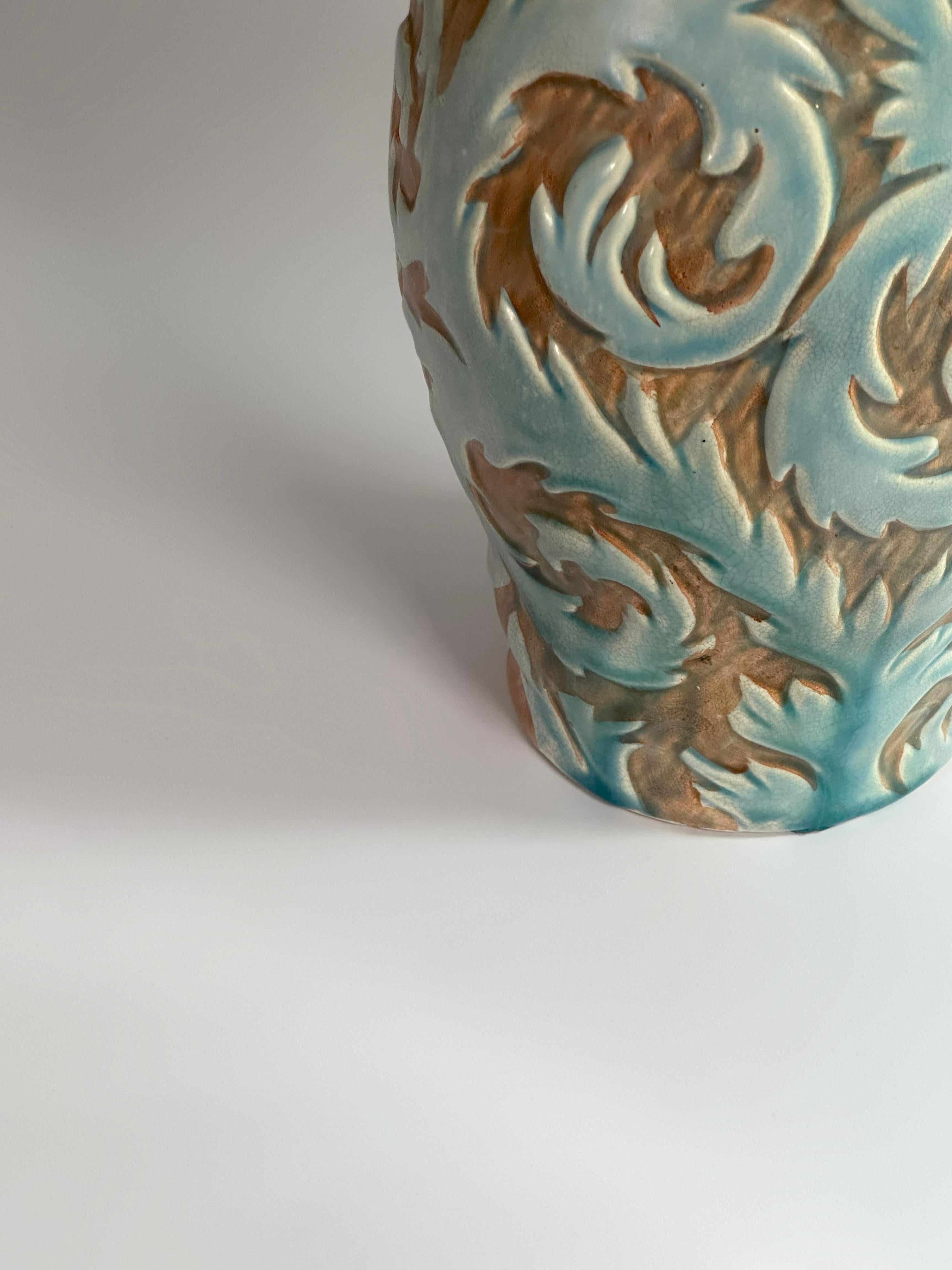 Britannico Vaso 'Athens' in ceramica Art Deco di Thomas Forester & Sons, Inghilterra, anni '30 in vendita