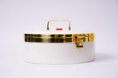 Art Deco Ceramic Bread Box, Vienna, Around 1920s