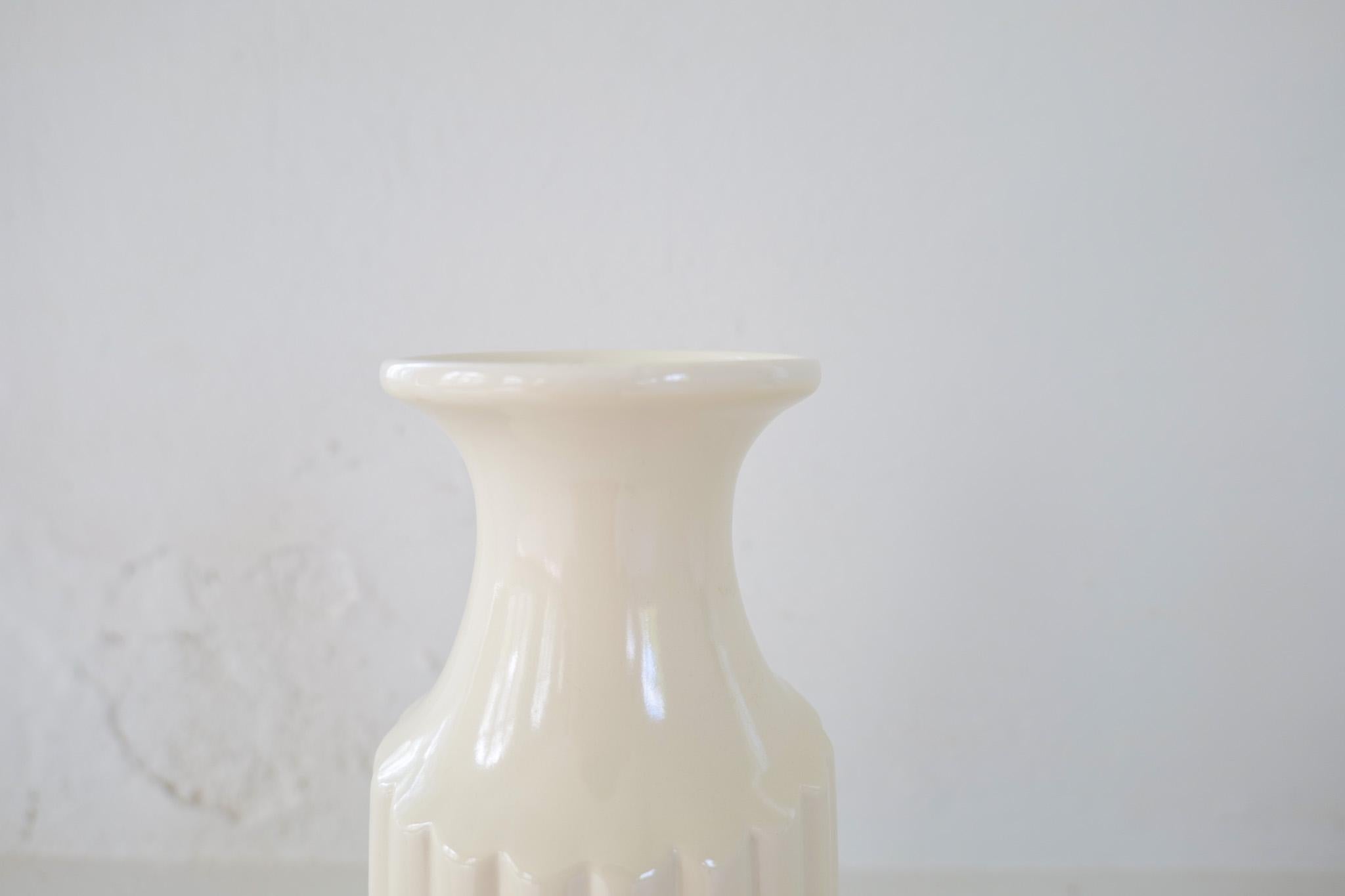 Vaso da terra in ceramica Art Déco Bo Fajans Ewald Dahlskog, Svezia, anni '40 in vendita 4