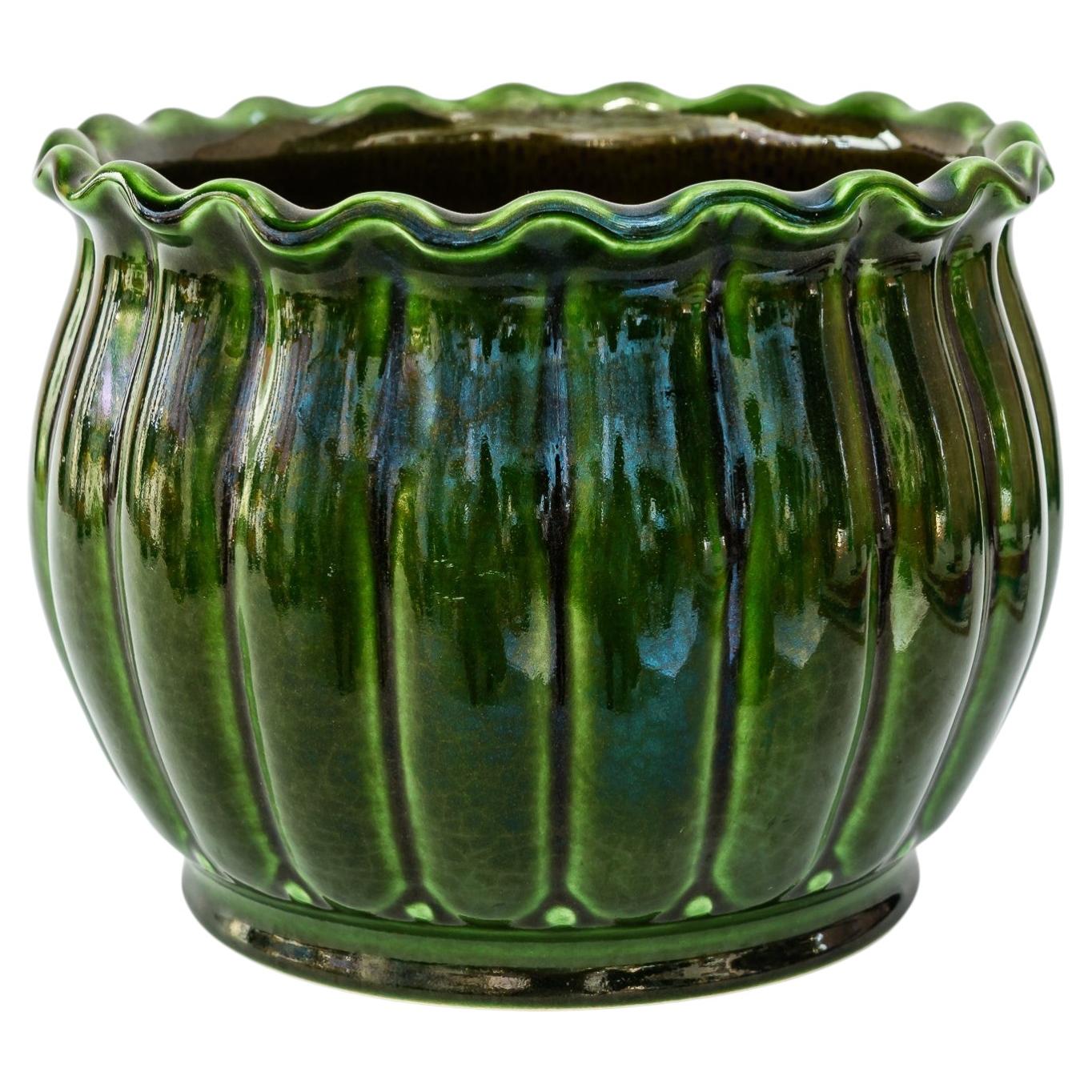 Art Deco ceramic flower pot vienna around 1920s