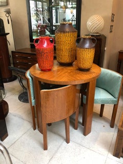 Centre de table en céramique allemande de style « Mid-Century Modern », 1960, Carstens Tönnieshof