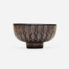 Vaso Art Déco in ceramica smaltata di René Buthaud