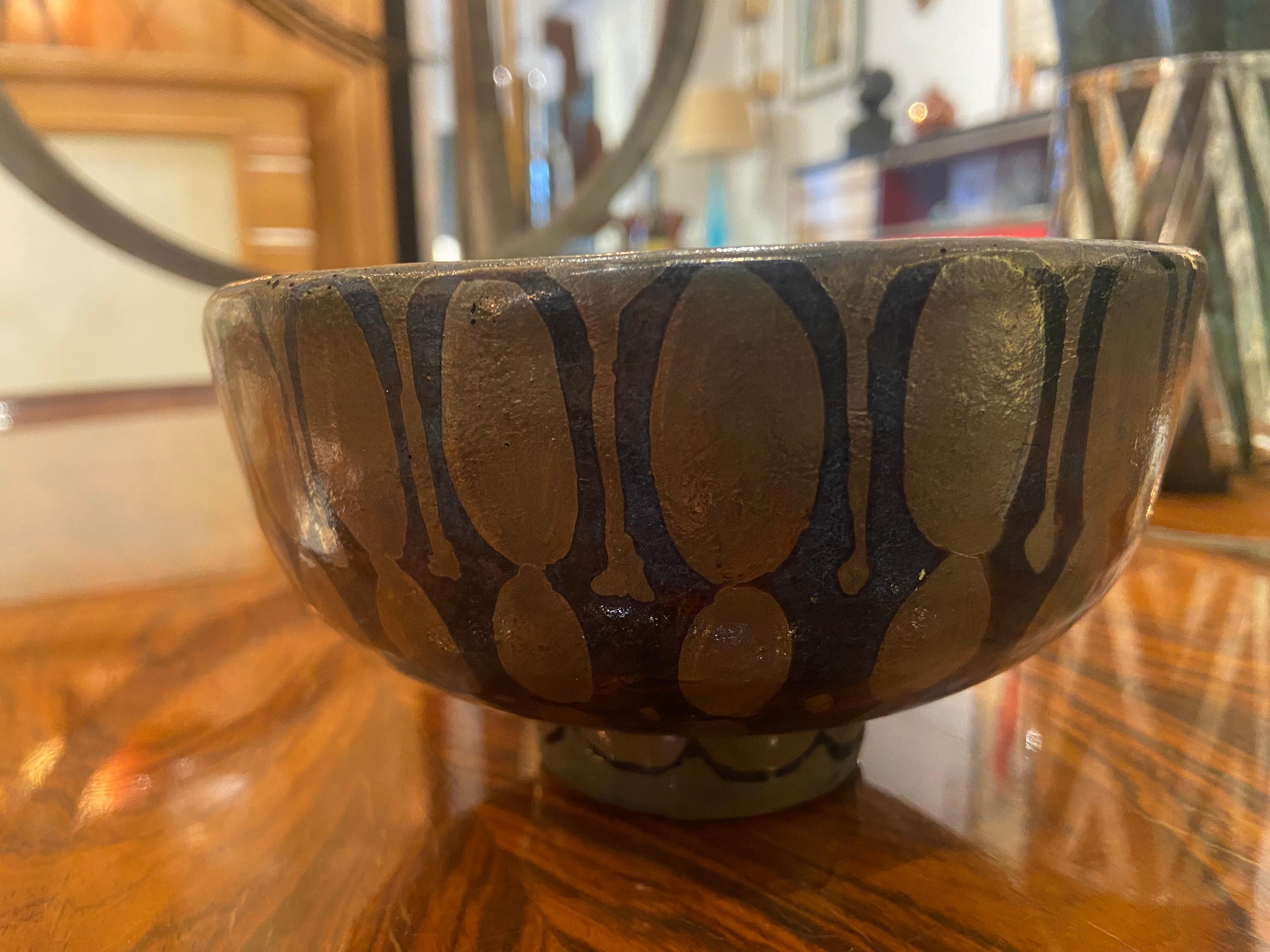 Ceramica Vaso Art Déco in ceramica smaltata di René Buthaud in vendita