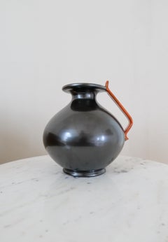 Art Deco Ceramic Globe Vase by Upsala Ekeby, Sweden, 1930s