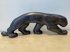 Pantera de cerámica Art Decó, Primavera