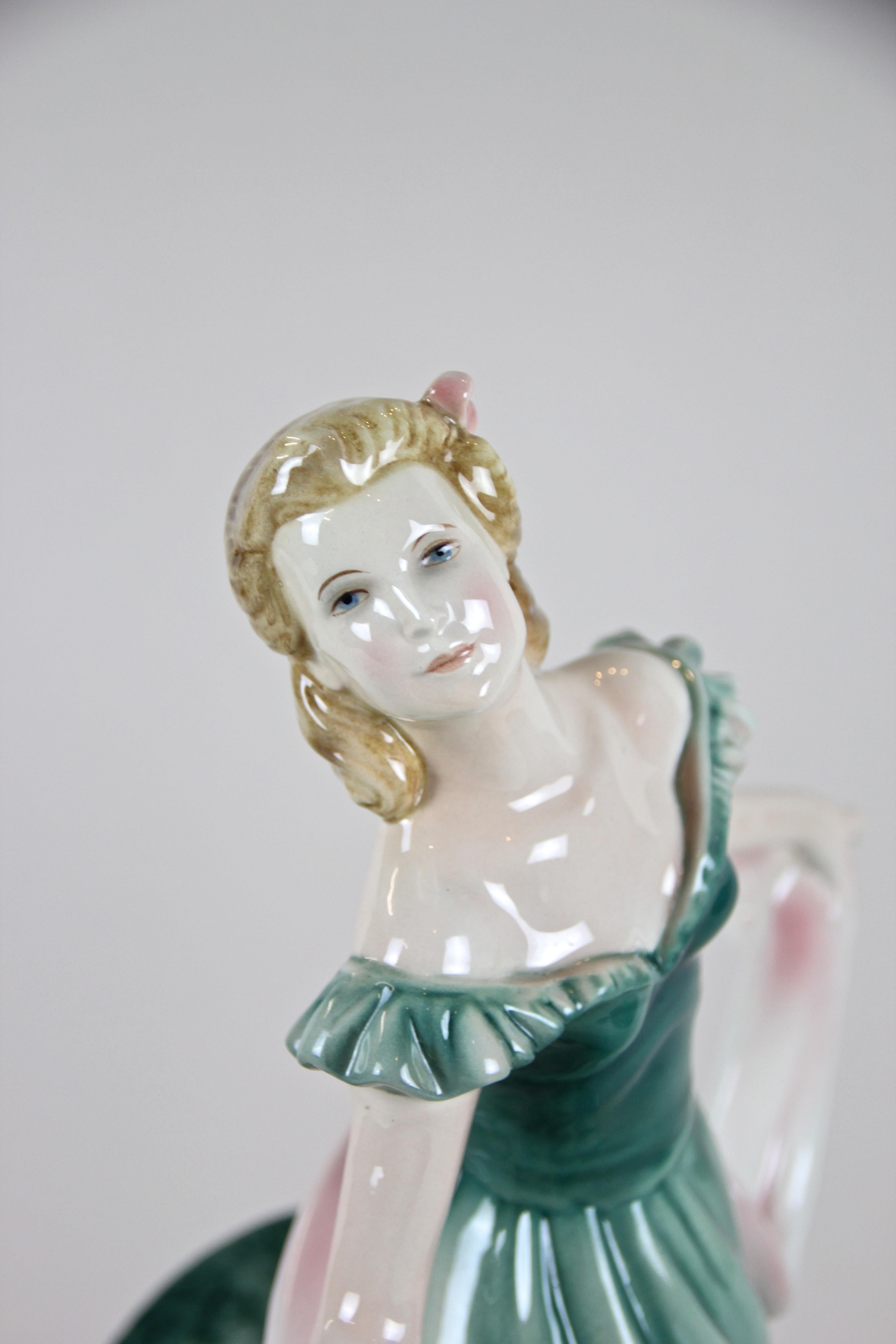 Art Deco Ceramic Sculpture 