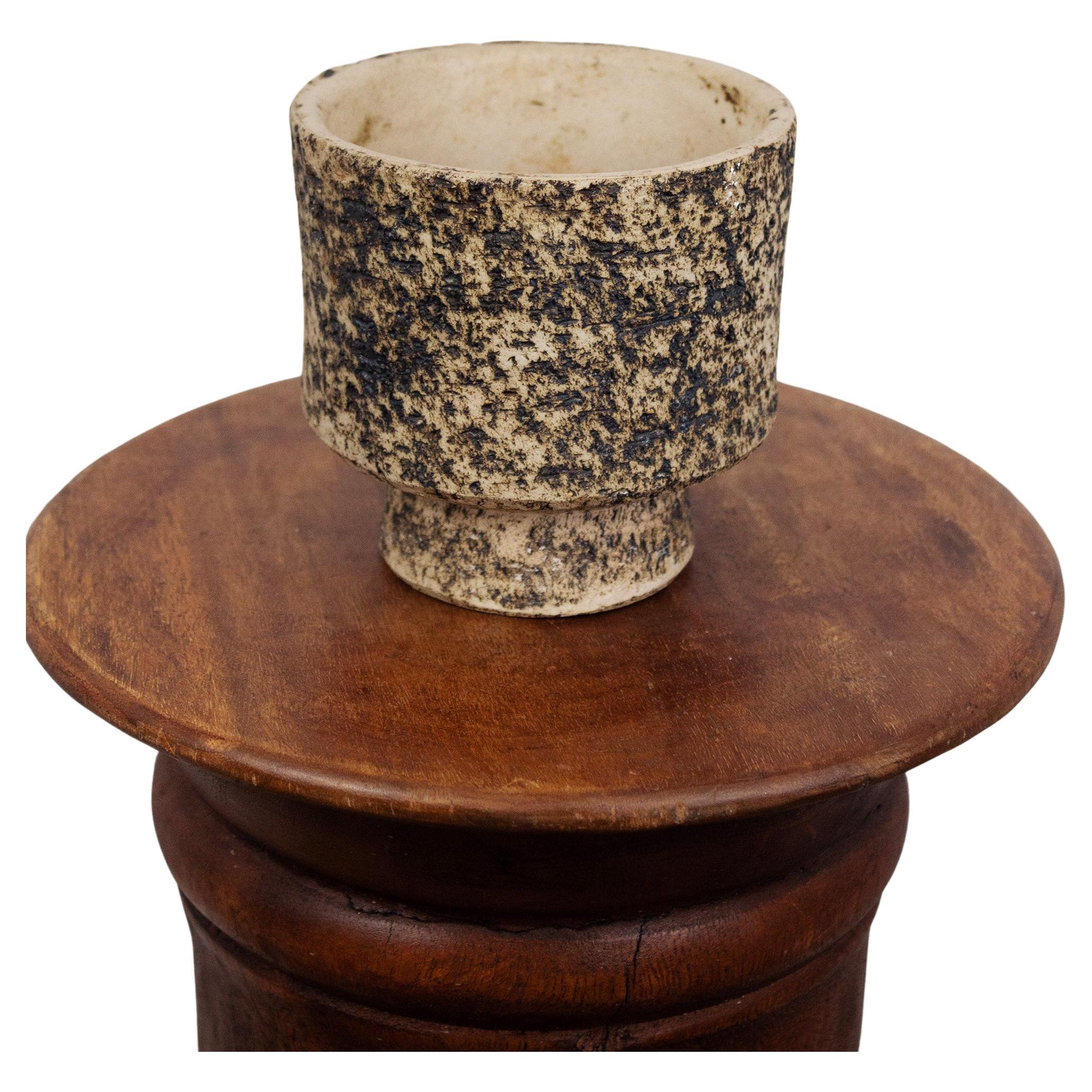 Postmoderno Vaso Art Deco in ceramica maculata in vendita