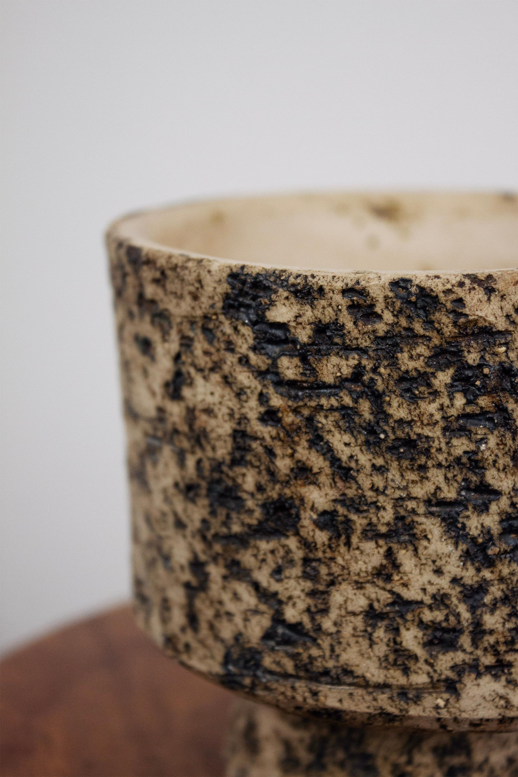 Vaso Art Deco in ceramica maculata In condizioni buone in vendita a Rümmingen, BW