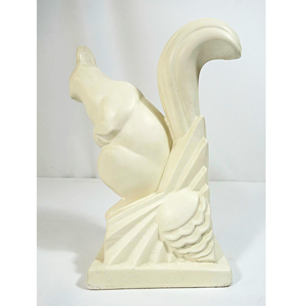 ceramic squirrel figurine