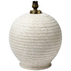 Art Deco Ceramic Table Lamp, circa 1930, Attributed to Primavera