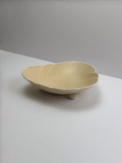 Piatto per caramelle triangolare in ceramica Art Deco di Crown Ducal England, Inghilterra, anni '30