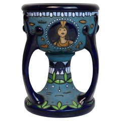 Art Deco Ceramic Vase by Amphora, 1920s