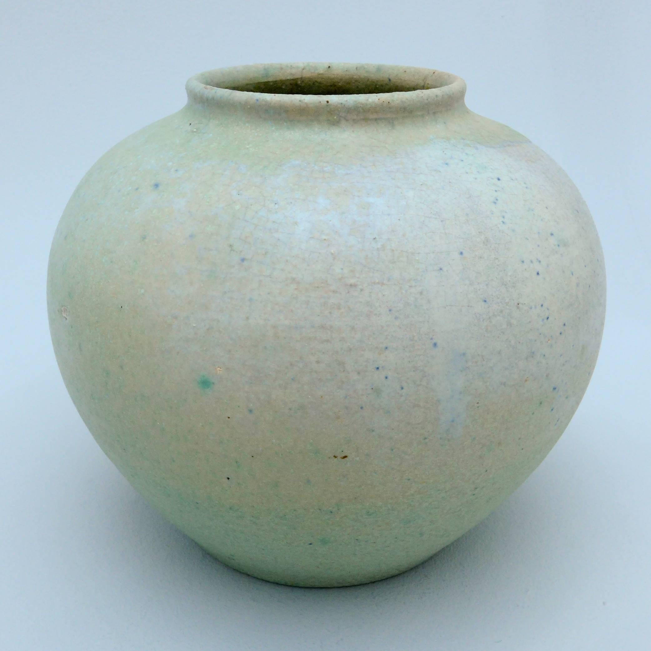 Dutch Art Deco Ceramic Vase by Chris Lanooy