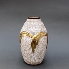 Art Deco Ceramic Vase by ODYV, circa 1930s