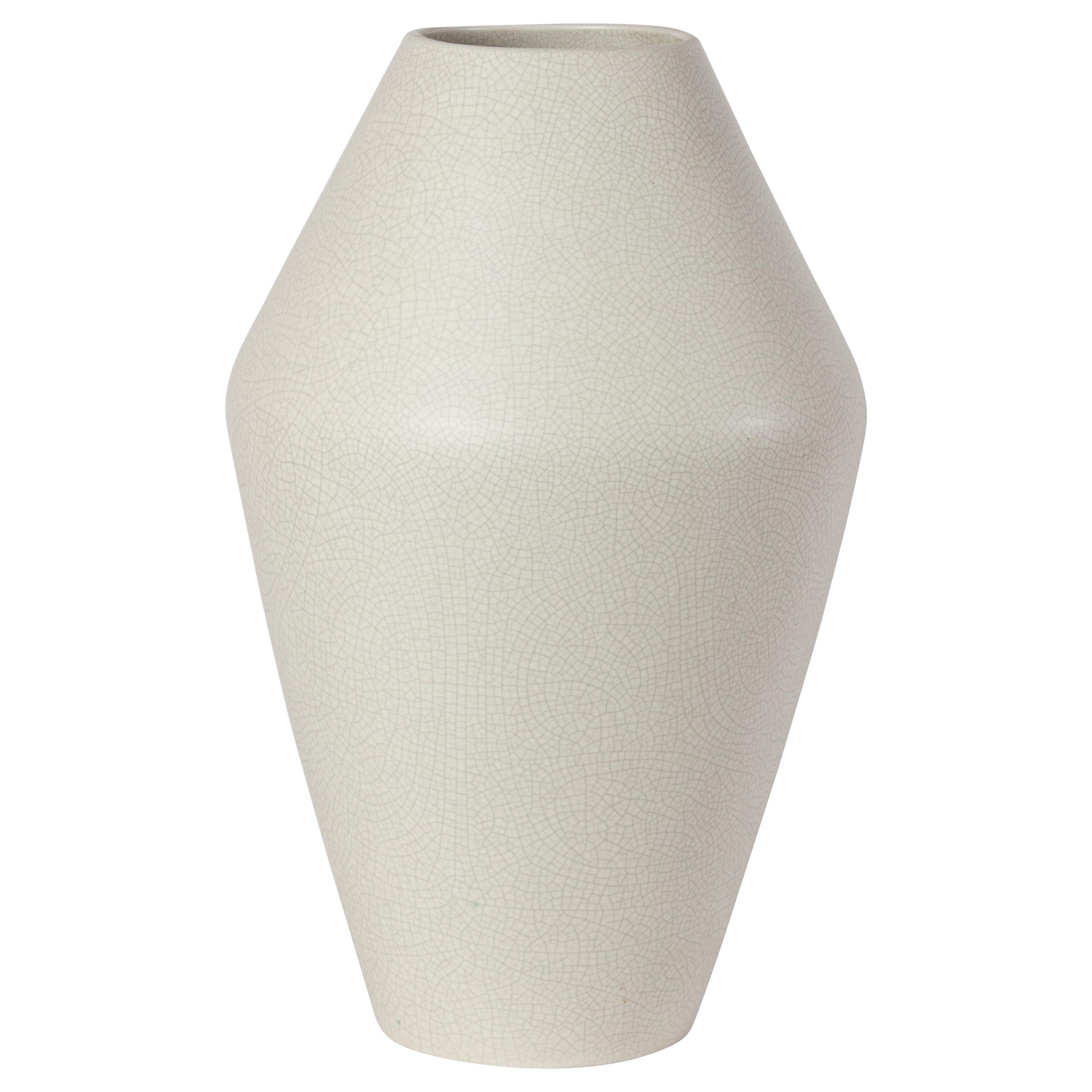 Art Deco Ceramic Vase by Orchies For Sale