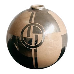 Vase Art Déco en céramique