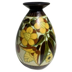 Art Deco Ceramic Vase Signed  "Keramis"