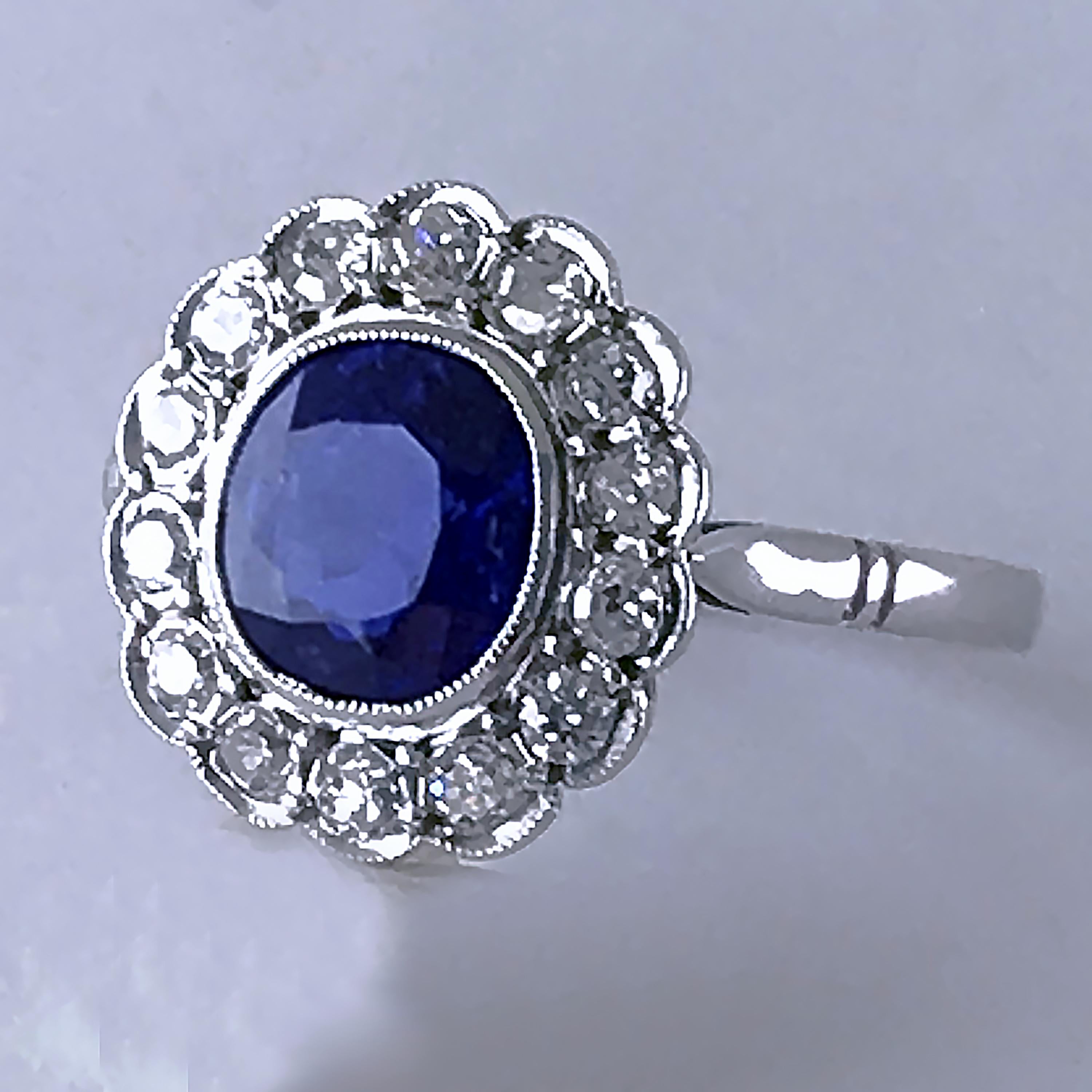 burma sapphire ring