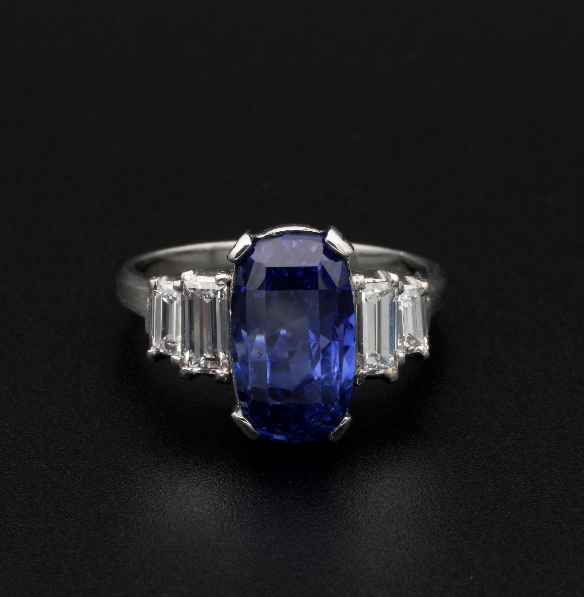 World’s Most Coveted Gemstone
For centuries, sapphire has been associated with royalty and romance. The association was reinforced in 1981, when Britain’s Prince Charles gave a blue sapphire engagement ring to Lady Diana Spencer
This magnificent Art