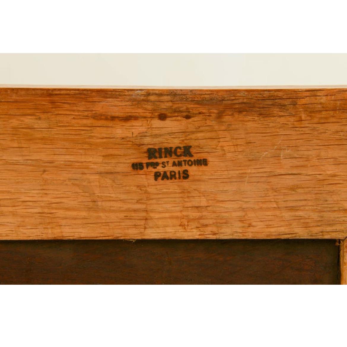 Cérusé Table de salle à manger française Art Déco, années 1930 en vente