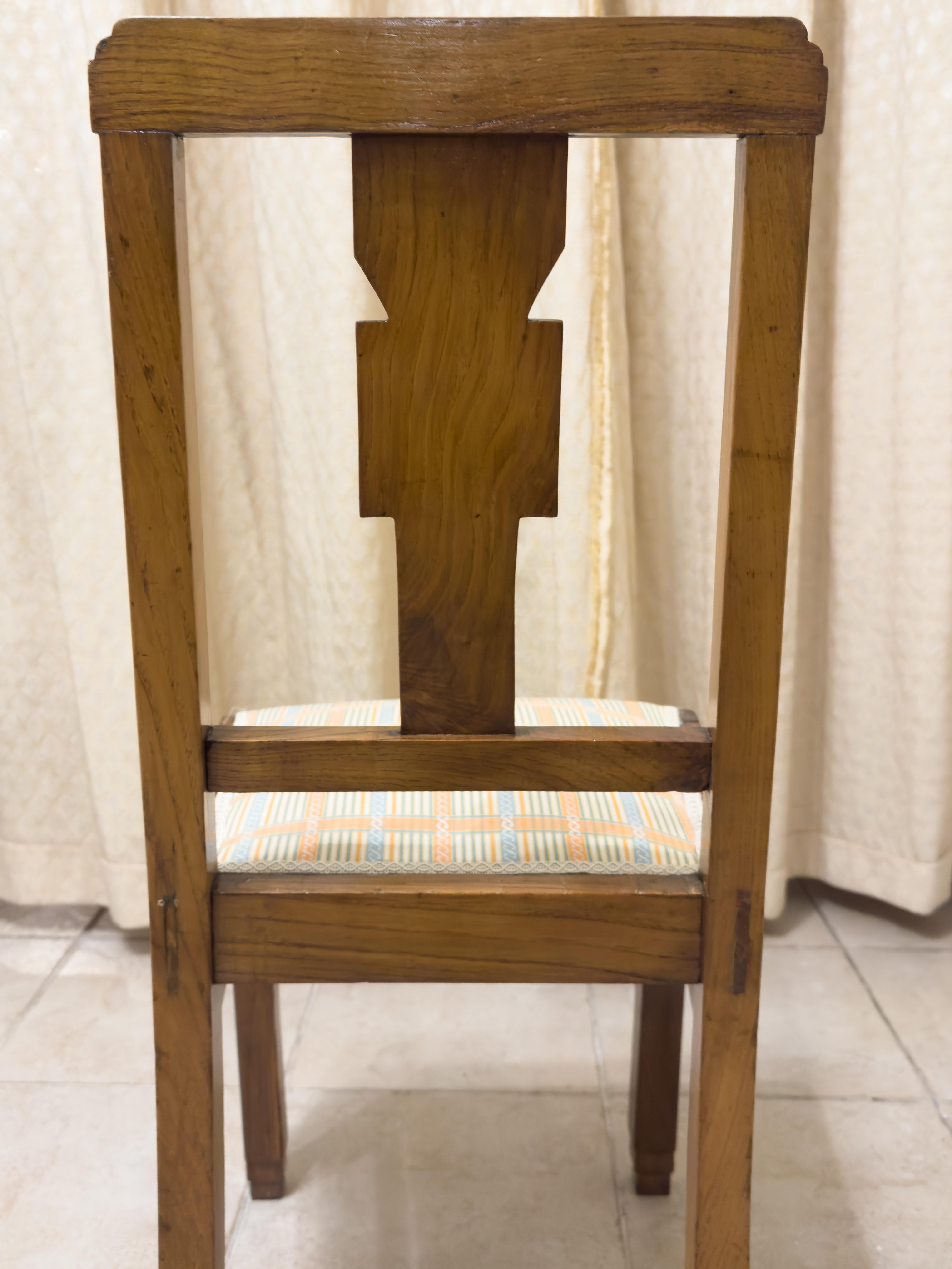 Art Deco Chair, (1939-1949), Portugal For Sale 3