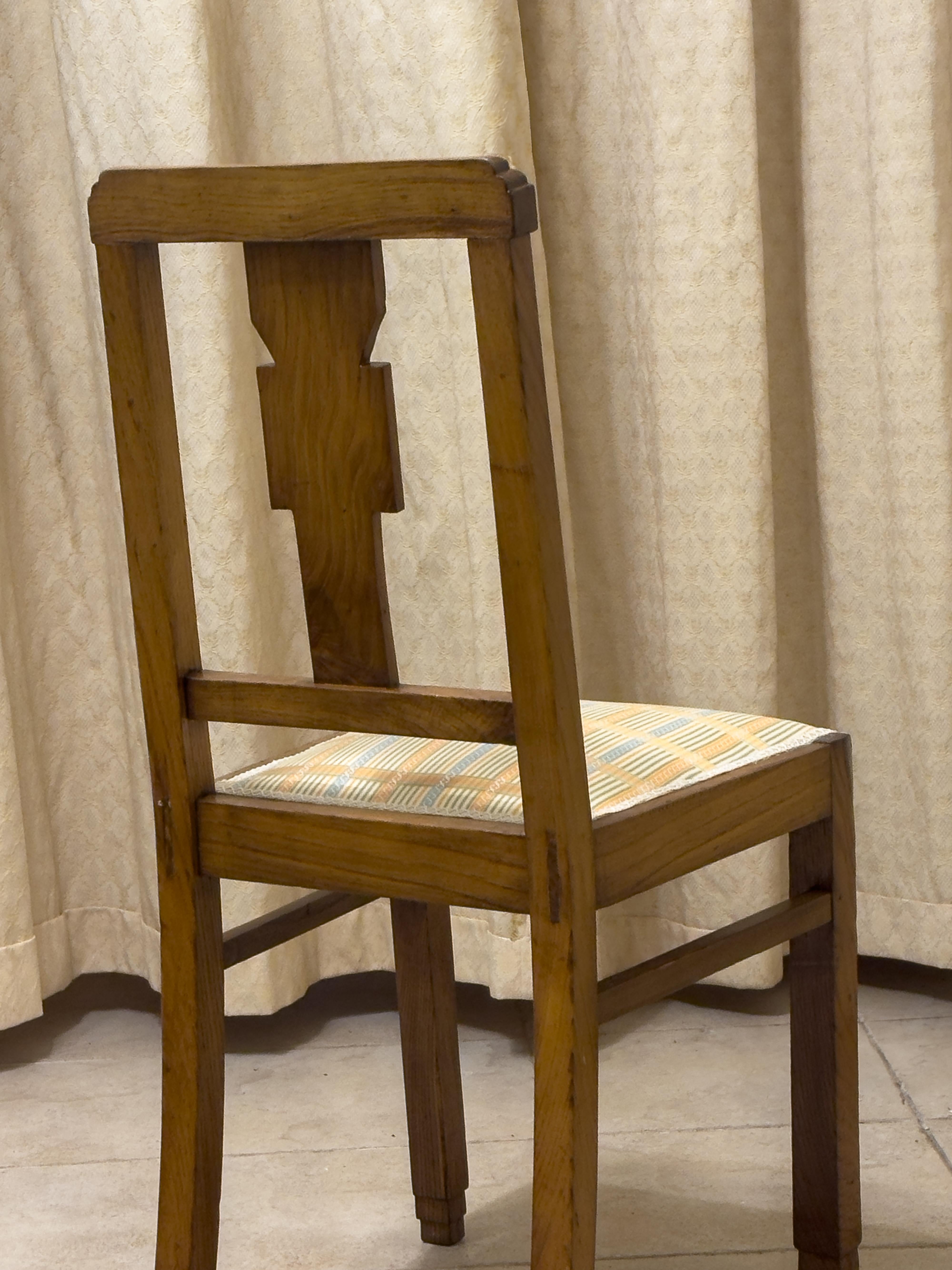 Art Deco Chair, (1939-1949), Portugal For Sale 8