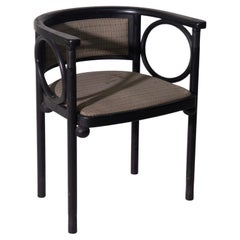 Art Deco chair by Josef Hoffmann for Wittman Wiener Werkstatte, original fabric
