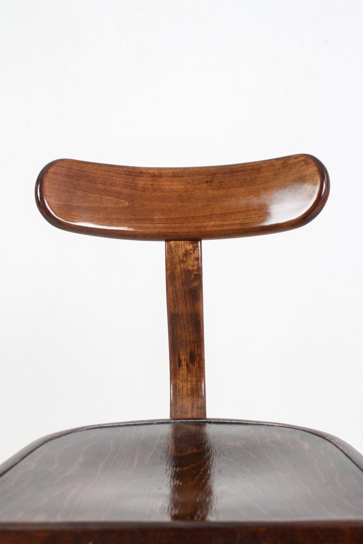 Art Deco Chair by Lajos Kozma, 1920s In Good Condition In Budapest, HU