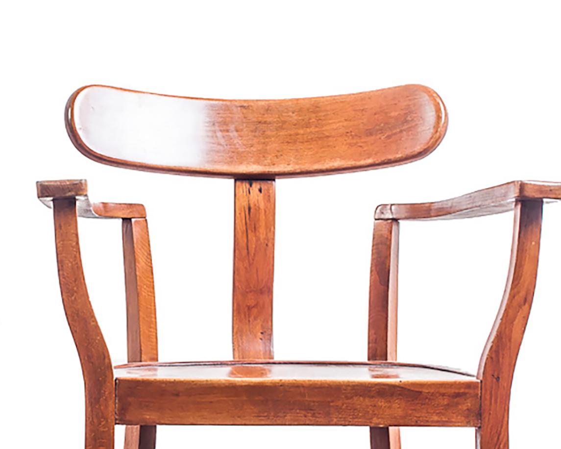 Art Deco Chair by Lajos Kozma, 1920s In Good Condition In Lábatlan, HU