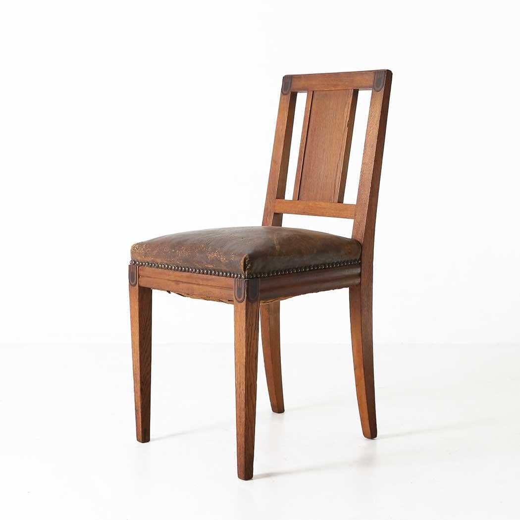 Art-Déco-Stuhl von Maurice Dufrene, 1925 im Angebot 4