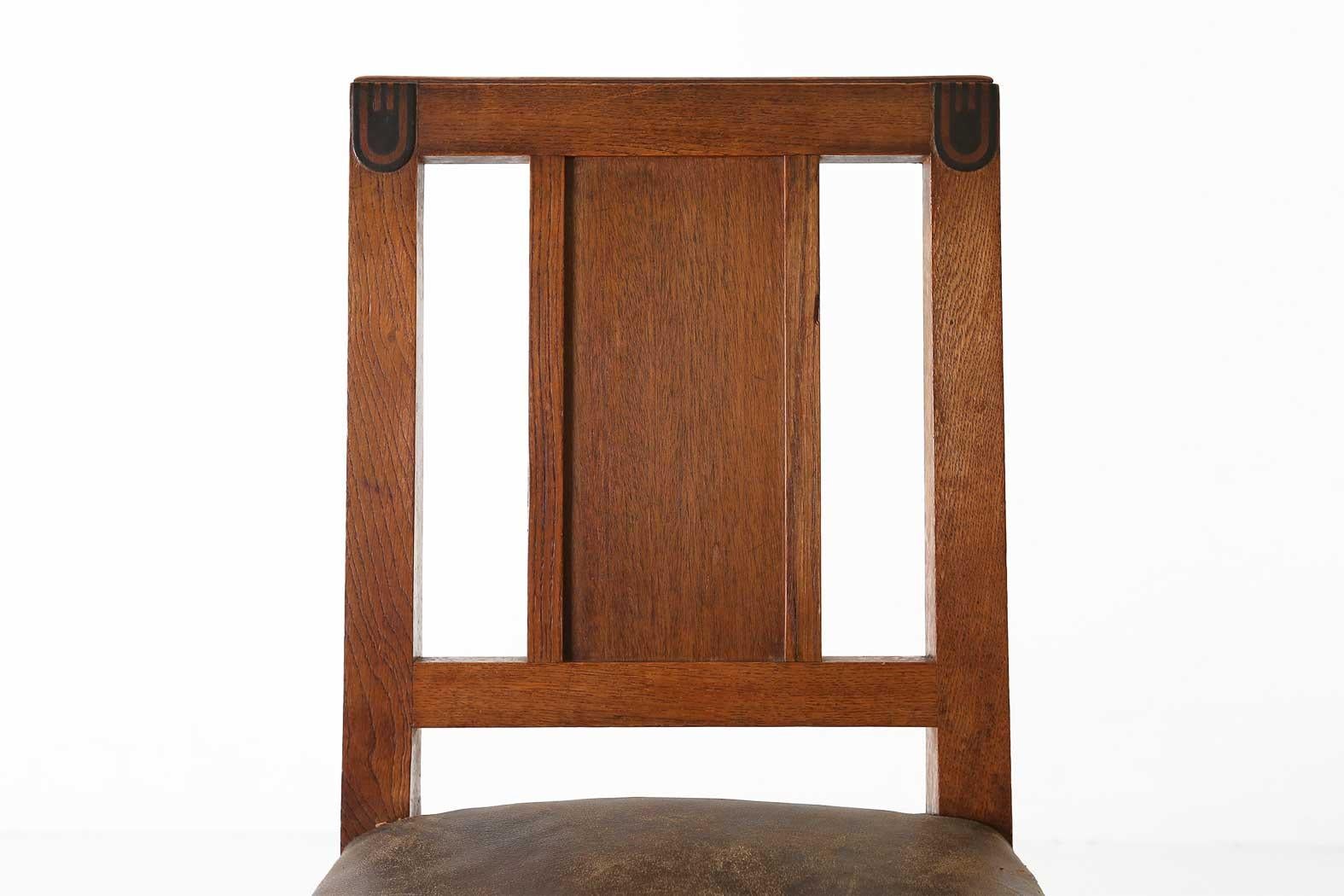 Art-Déco-Stuhl von Maurice Dufrene, 1925 im Angebot 6