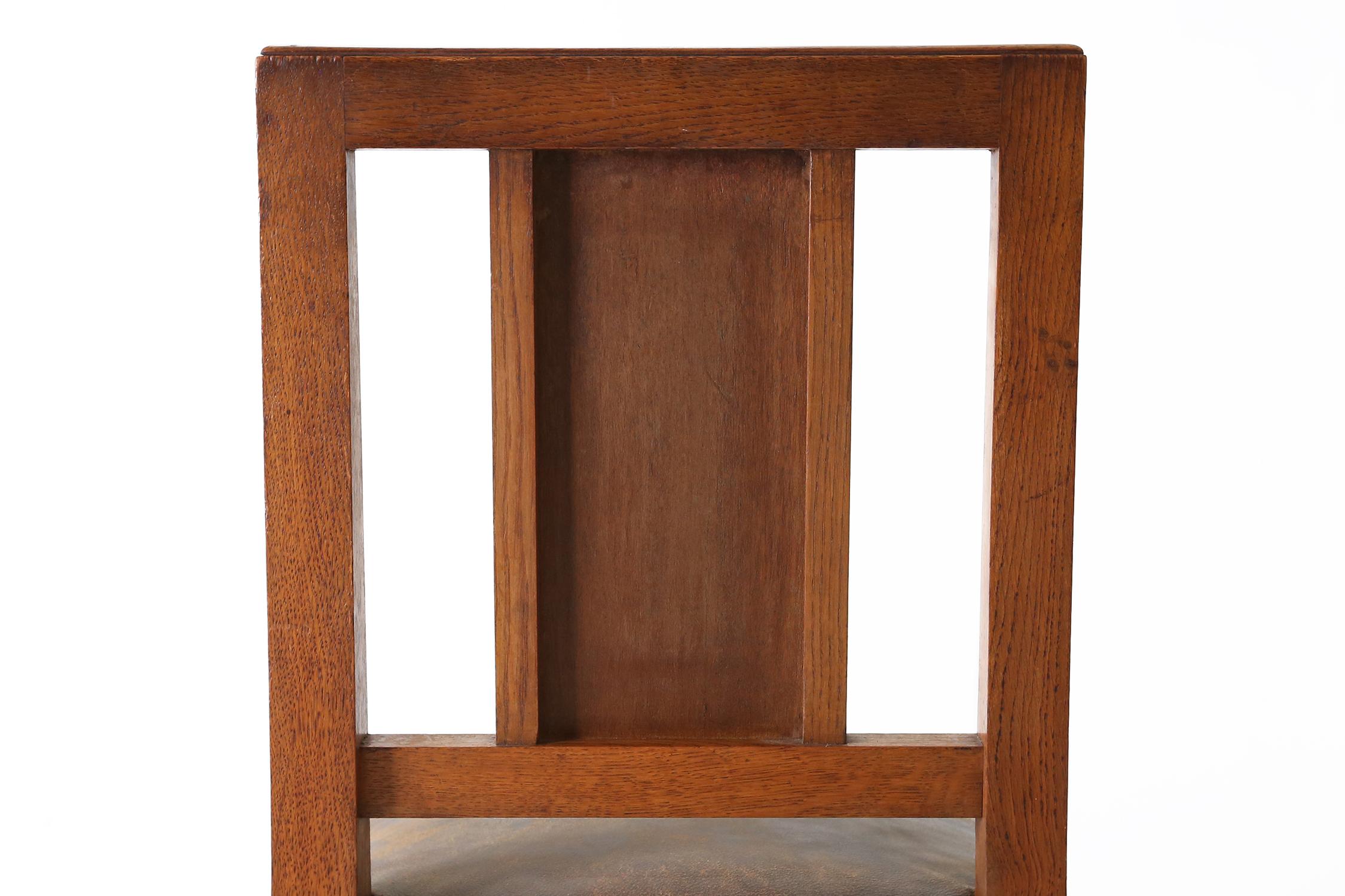 Art-Déco-Stuhl von Maurice Dufrene, 1925 im Zustand „Gut“ im Angebot in Meulebeke, BE
