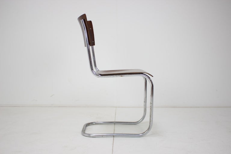 Art Deco Chair Designed by Mart Stam, Type s10, 1930's For Sale 2