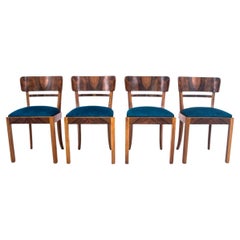 Art Deco chairs, Poland, 1940s. After renovation.