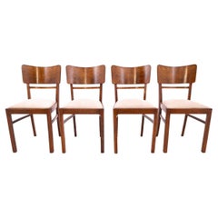 Art Deco chairs, Poland, 1940s. After renovation.