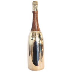 Vintage Art Deco Champagne Bottle Cocktail Martini Shaker