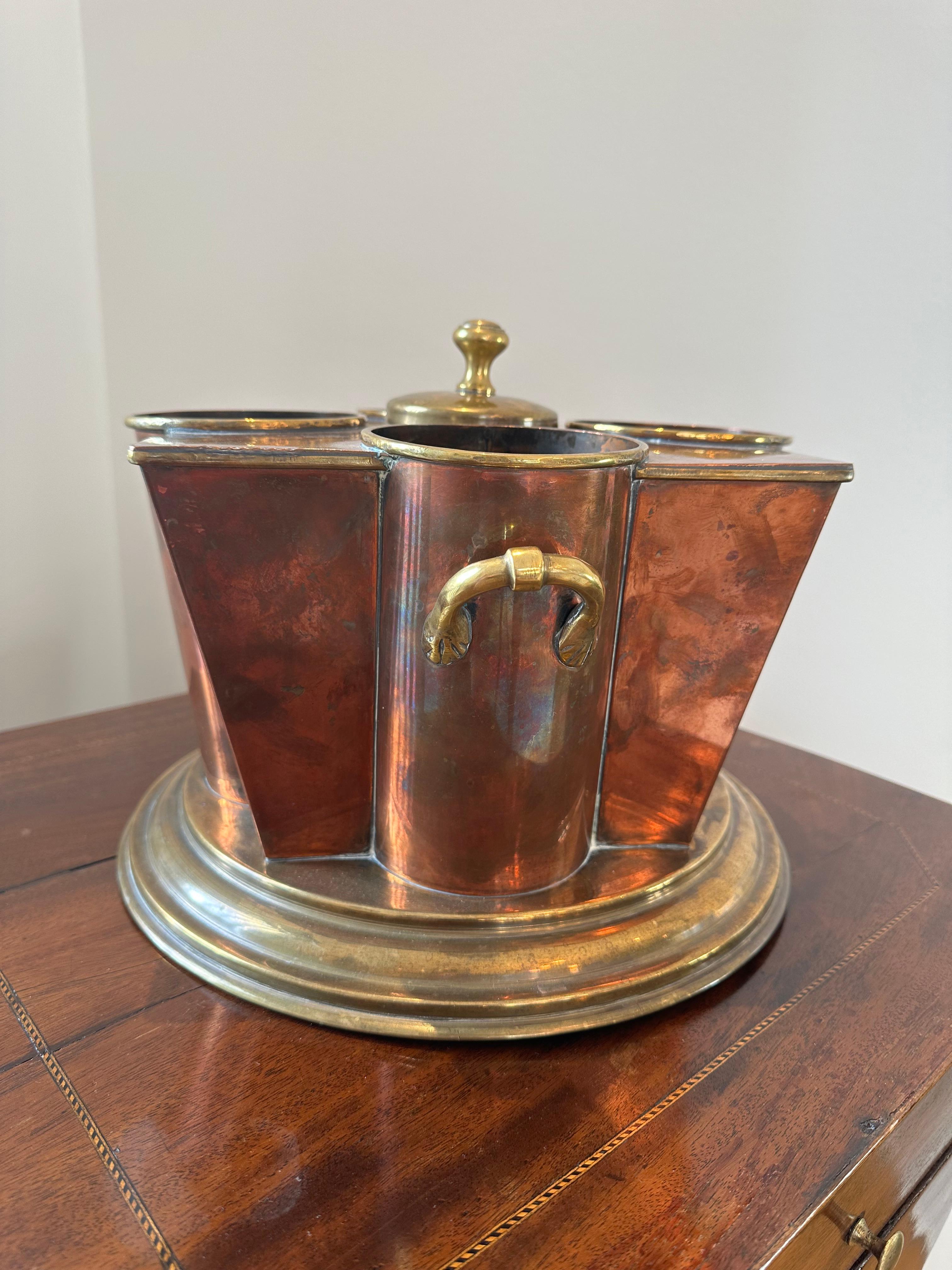 20th Century Art Deco Champagne Cooler by G.Peak & Co, London. For Sale