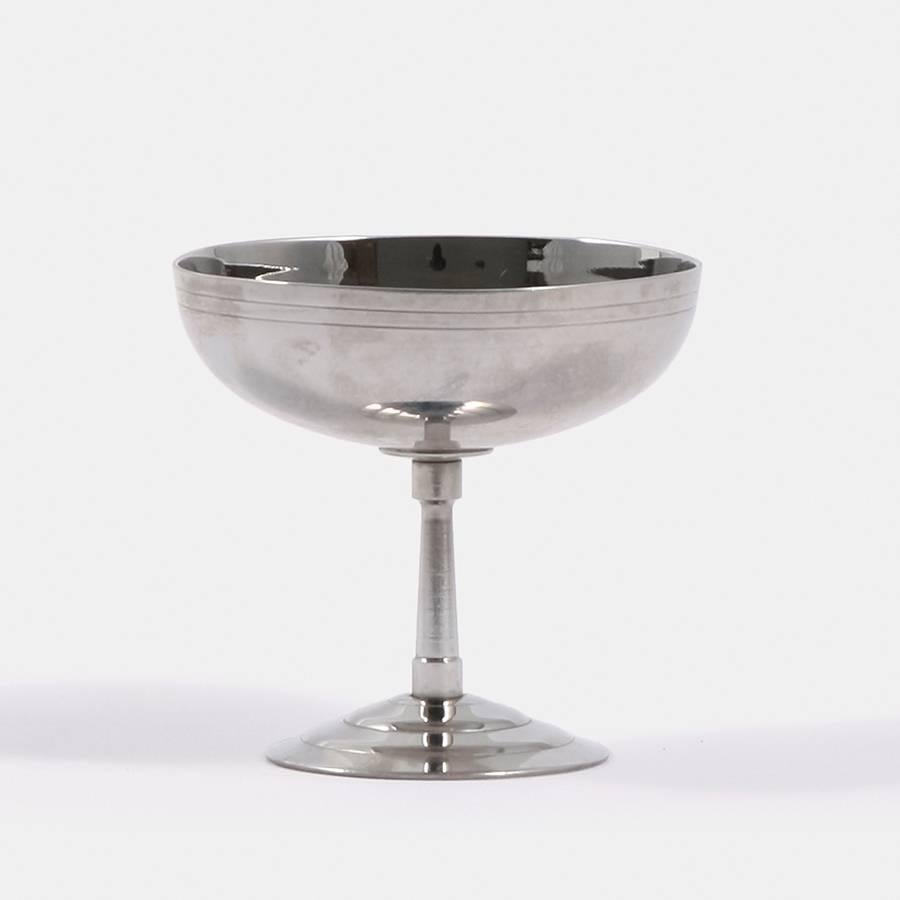 An unusual set of eight Art Deco champagne coupes.

Perfect for a champagne celebration!