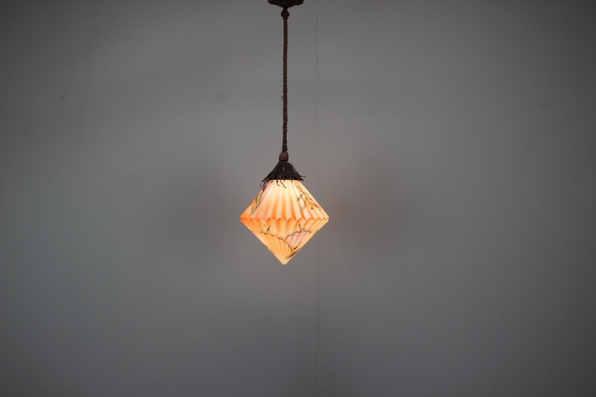 Lampadario Art Déco, 1910 in vendita 2