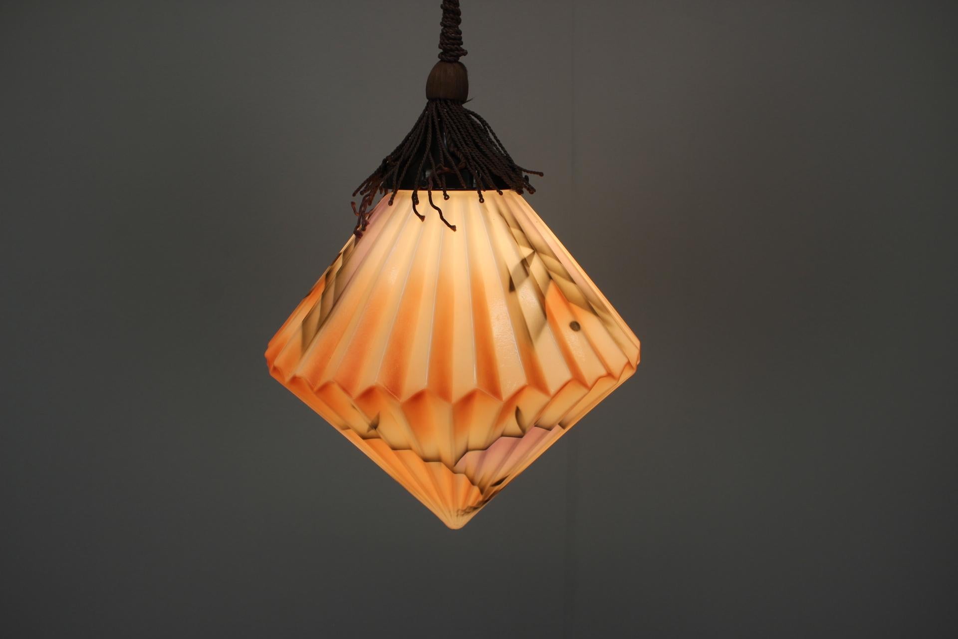 Lampadario Art Déco, 1910 in vendita 3